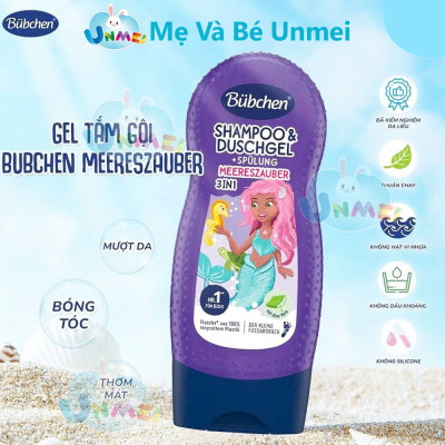 Sữa Tắm, Gội Và Xả 3 Trong 1 Bubchen  (230ml) - N