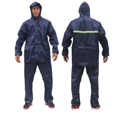 Áo mưa bộ , vải dù chống thấm nước - Bộ áo mưa cho người lớn phù hợp cho nam và nữ 