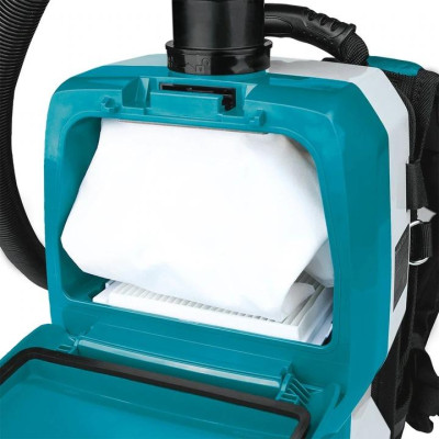 MÁY HÚT BỤI ĐEO VAI DÙNG PIN (18VX2) 9.8KPA MAKITA DVC265ZX (KHÔNG KÈM PIN VÀ SẠC) - HÀNG CHÍNH HÃNG