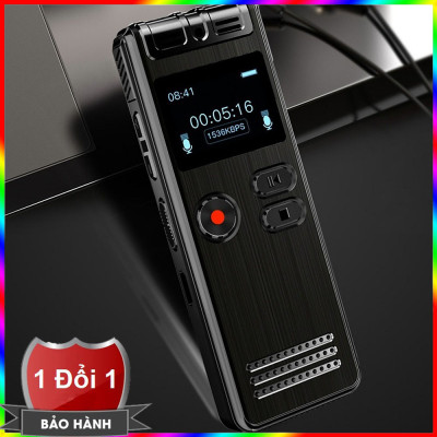 KHUYẾN MÃI KHỦNG, SỐ LƯỢNG CÓ HẠN - ROGTZ - Máy ghi âm mini SK6 Ghi âm đa hướng Bộ nhớ 8Gb Hỗ trợ thẻ nhớ 128Gb Pin 20 giờ Tích hợp sạc nhanh Chống ồn chủ động Kết nối đa dạng USB2.0 Hỗ trợ nhiều định dạng MP3, WAV, WMA, FLAC, APE Hàng Chính Hãng