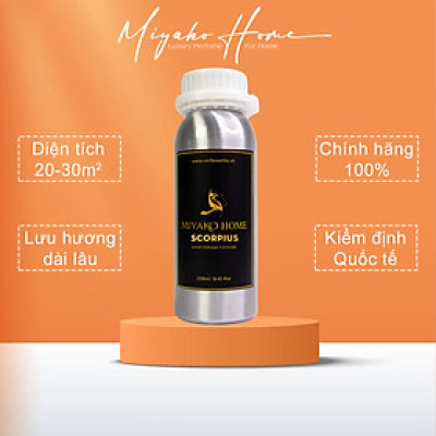 Tinh dầu khuếch tán - MIYAKO HOME SCORPIUS 250ML (trọn bộ sang trọng)