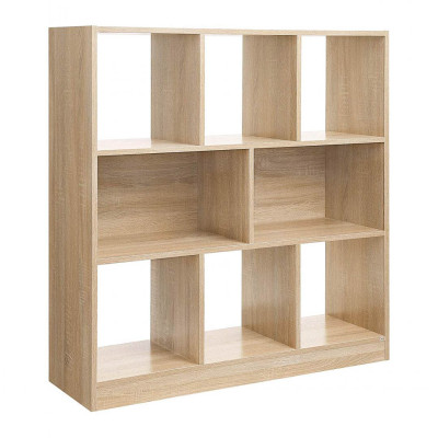 Kệ sách gỗ MDF kiểu nhỏ gọn tiện dụng SMLIFE Bourinot