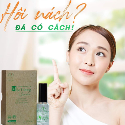 Khử mùi dược liệu Mộc Hương Garden Thanh Mộc Hương giảm tiết mồ hôi cho nách và chân 30ml
