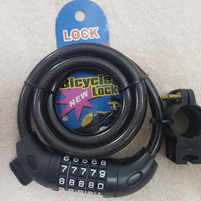 Khóa dây số chống trộm 5 mã số - Đổi được mật khẩu tùy ý