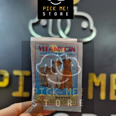VITAMYCIN – Hỗ Trợ Tri Viem Phối, Nhiễm Khuẩn, Tiêu Chảy, Tăng Đề Kháng cho Chó Mèo, Heo, Gà
