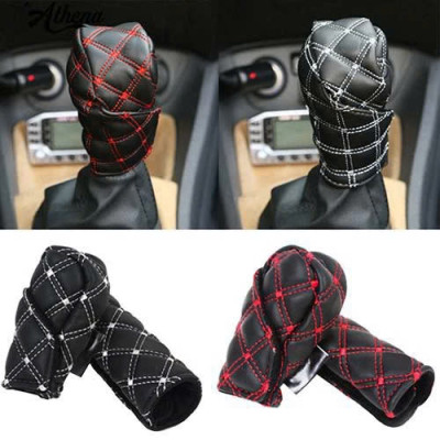 Bộ 2 Cái Bọcc Cần Số &Tay Phanh Ô Tô– Da PU Sang Trọng, Mẫu Mới Đẹp Chuẩn , đèn trợ sáng