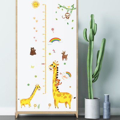 Decal dán tường Mẫu Đo chiều cao có sẵn keo chỉ cần bóc dán