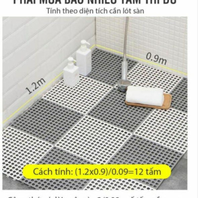 Combo 20 tấm ghép chống trơn kháng khuẩn