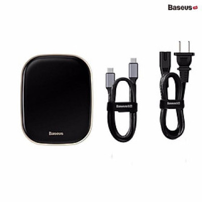  Bộ Hub kiêm sạc 60W, mở rộng 7 in 1 Baseus (USB 3.0*2 + HDMI + SD/TF + RJ45 , 60W, 5Gbps)- Hàng chính hãng.