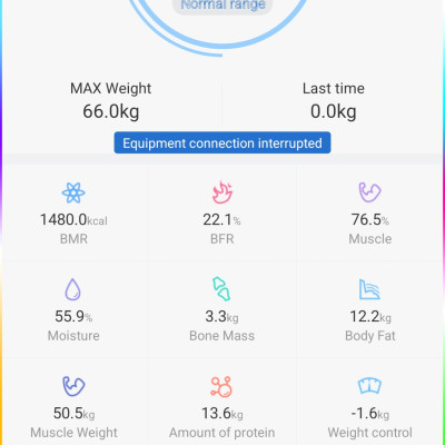 Cân phân tích sức khoẻ thông minh 14 chỉ số, kết nối APP Jumper JPD-BFS200B