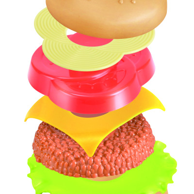 Đồ Chơi Nấu Ăn Humburger 3 TOONYKIDS - Đồ Chơi Nhà Bếp Cho Bé - Hamburger TN079 [Tặng Kèm Sticker]