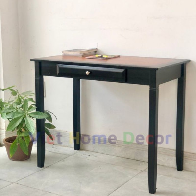 Bàn Học, Bàn Làm Việc Có Tủ Kéo Black/Cherry 3355 - Thương hiệu Viet Home Decor