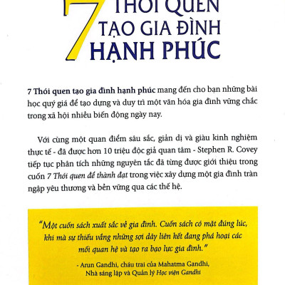 7 Thói Quen Tạo Gia Đình Hạnh Phúc (Tái Bản 2022)