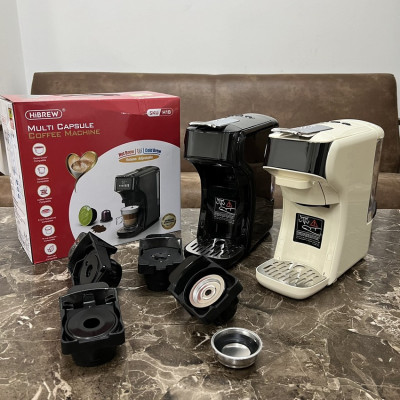 Máy pha cà phê 6 trong 1 Espresso, Viên Nén Nespresso, Nescafe Dolcegusto, Kcup, Túi ESE POD và Trà - Thương hiệu Mỹ cao cấp HiBREW H1B - Hàng Nhập Khẩu