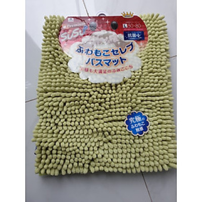 THẢM CHÙI CHÂN NHÀ TẮM CAO CẤP SUSU- SAN HÔ SỢI MICROFIBER SIÊU THẤM HÚT-CONDOR-SIZE LỚN 50X80CM