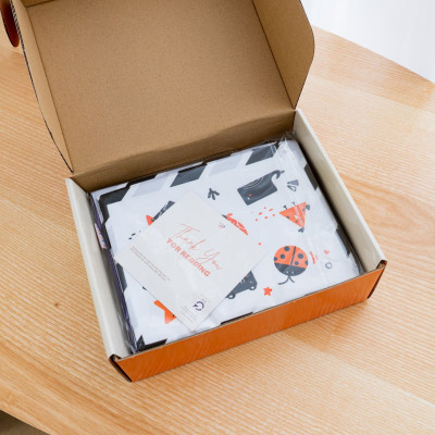 Bộ Đồ Chơi Thẻ Vải Lalala Baby 5 Chất Liệu Kích Thích Thị Giác Cho Trẻ Sơ Sinh