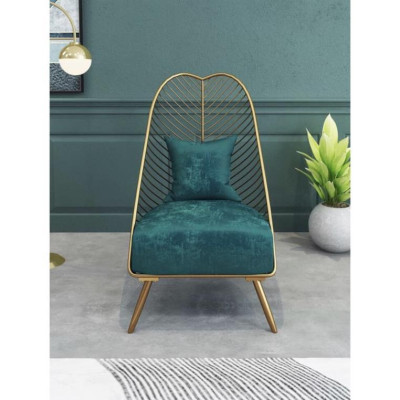 ghế lá decor đệm sắt sơn tĩnh điện hot hit ( ảnh thật)