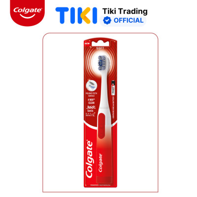Bàn chải điện Colgate Sonic Optic White trắng sáng sóng âm