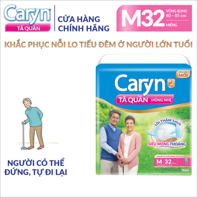Tã Quần Caryn Loại Mỏng Nhẹ M32