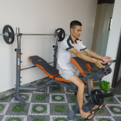 Giàn tạ đa năng GM-4380( chưa có đòn và tạ)