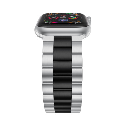 Dây Thép Steel Simple cho Apple Watch Series 4/5/6/7/8/9/SE2/10 & Apple Watch Ultra 1/2 Size 40/41/42/44/45/46/49mm - Hàng Chính Hãng