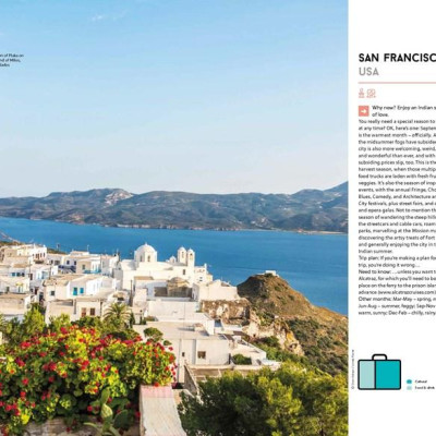 Sách - Where to Go When by Lonely Planet (hardcover)