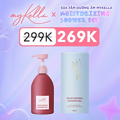 Sữa Tắm myKella Hương Nước Hoa Dưỡng Da Mịn Màng Chiết Xuất Thiên Nhiên An Toàn Cho Mọi Loại Da 500ml