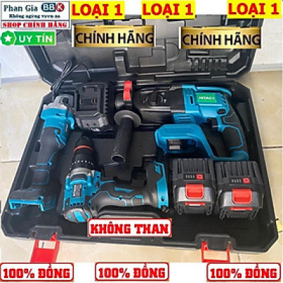 COMBO 3 MÁY KHOAN, CĂT ,KHOAN 13 LI ĐA NĂNG CHUYÊN DỤNG CHÂN PIN PHỔ THÔNG PIN 15CELL SIÊU KHỎE, SIÊU BỀN.