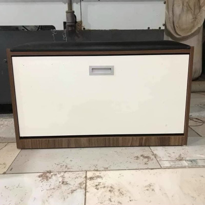 Tủ giày thông minh Tundo có đệm ngồi mini gỗ nệm tiện lợi giá rẻ