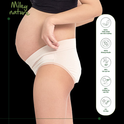 Quần Lót Bầu Cạp Chéo Cotton Lụa Miley Nature Miley Lingerie PRB0900
