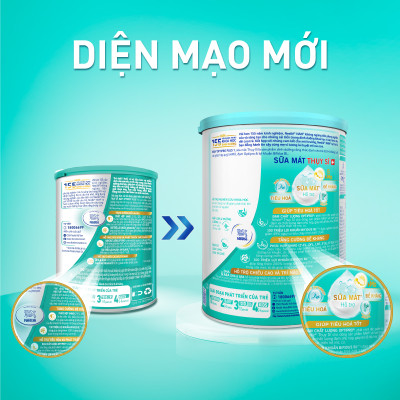 Sữa bột Nestlé NAN OPTIPRO PLUS 1 800g/lon với 5HMO Sản Xuất Tại Thụy Sĩ (0 - 6 tháng)