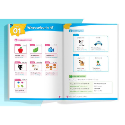 Sách - Big Hero Chinh Phục Tiếng Anh Theo Chủ Đề Lớp 1, 2 - Combo 2 Cuốn - Megabook