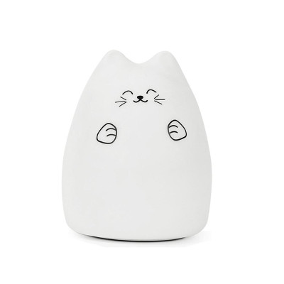 Đèn Ngủ Silicon Dẻo Hình Mèo