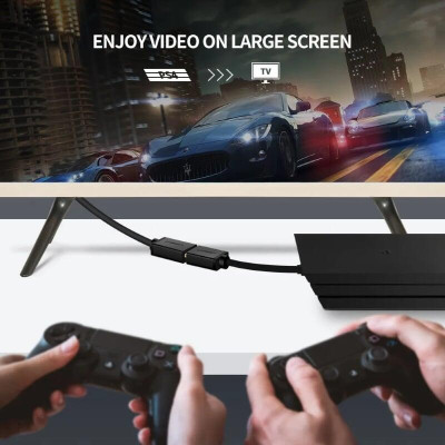 Ugreen UG2011820118TK Màu Đen Đầu chuyển đổi DVI 24 + 1 sang HDMI âm - HÀNG CHÍNH HÃNG