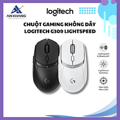 Chuột Gaming không dây Logitech G309 LightSpeed - Hàng Chính Hãng - Bảo Hành 24 Tháng