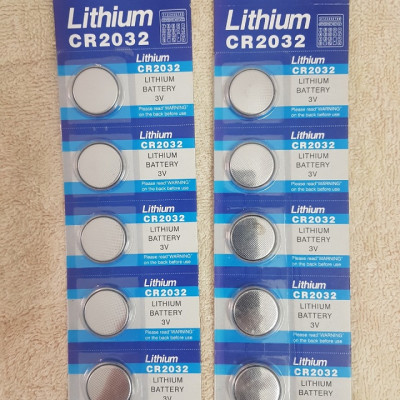 Vỉ 5 viên PIN CMOS lithium CR2032 dùng cho máy tính, laptop, các thiết bị điện, điện tử, Remote Bluetooth - Hàng chính hãng