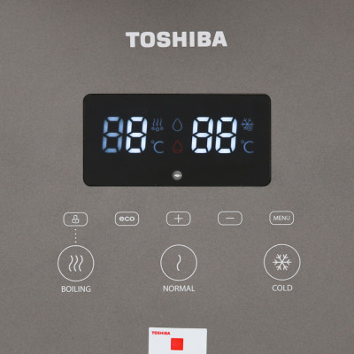 Cây nước nóng lạnh Toshiba RWF-W1830UVBV(T) - Bình gắn dưới - Diệt khuẩn bằng tia UV - Điều khiển cảm ứng - Chỉnh được nhiệt độ nước - Cảm biến ánh sáng, tiết kiệm điện 20% - Hàng chính hãng, bảo hành 12 tháng