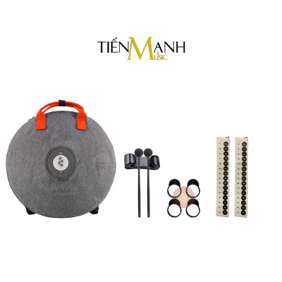 Trống Tank Hluru 15 Tone TBP15 14inch (Tone C & D Tùy Chọn - Steel Tongue Drum Lưỡi Thép Không Linh) Hàng Chính Hãng - Kèm Móng Gẩy DreamMaker