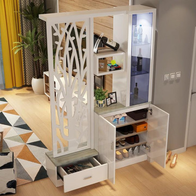 Tủ Vách Ngăn Hiện Đại Phòng Khách Juno Sofa HHP-TVN1819-14 Cao Cấp