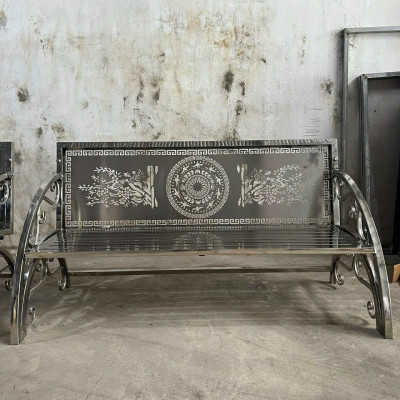 Ghế sân vườn Juno Sofa Inox 304 cao cấp, thông minh tiện lợi 