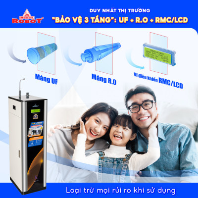 Máy Lọc Nước Nóng Nhanh R.O + UF + Hydrogen Classy Pro 339GHKQ-UR - Hàng Chính Hãng