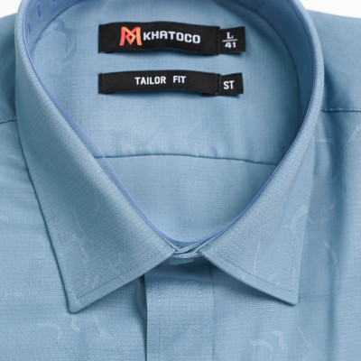 Áo sơ mi tay ngắn Khatoco