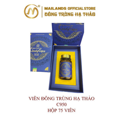 Đông Trùng Hạ Thảo Cordyceps 950 tăng cường sức đề kháng, nâng cao thể trạng