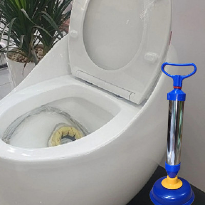 ( HÀNG CAO CẤP ) Dụng Cụ Cây Thông Tắc Bồn Cầu Inox - Tặng Móc Dán Inox To