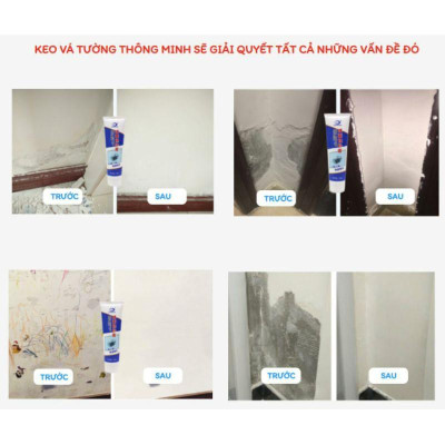 KEO VÁ TƯỜNGFREESHIPKEO VÁ TƯỜNG NỨT CHUYÊN DỤNG VÁ VẾT THỦNG TƯỜNG NHÀ CAO CẤP CHỐNG NƯỚC CHỐNG MỐC TIỆN DỤNG