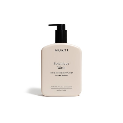 Sữa Tắm Hữu Cơ Làm Sạch Trẻ Hóa Làn Da Mukti Botanique Wash 360ml
