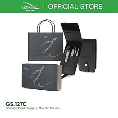 [TẶNG KÈM TÚI GIẤY]  Bộ quà tặng cơ bản Kềm Nghĩa GS.12 TC