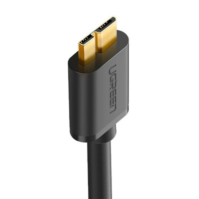 Ugreen UG10840US130TK 0.5M màu Đen Cáp USB 3.0 sang MICRO USB 3.0 cho ổ cứng - HÀNG CHÍNH HÃNG