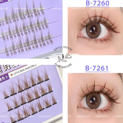 LÔNG MI GIẢ TÍM BQI little Devil False Eyelashes mã B-7260 - 61- 62