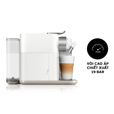 Máy pha cà phê Nespresso Gran Lattissima Trắng - Hàng chính hãng 
